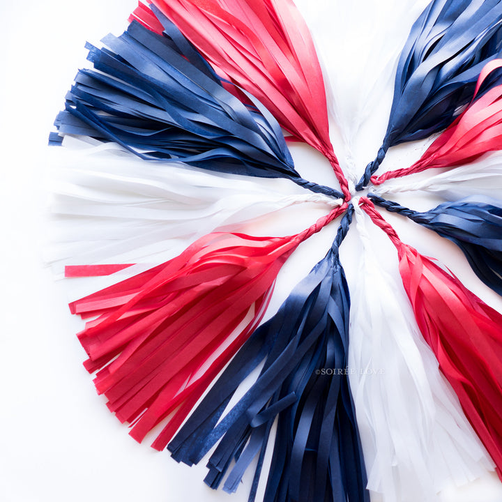 Patriot Paper Tassels