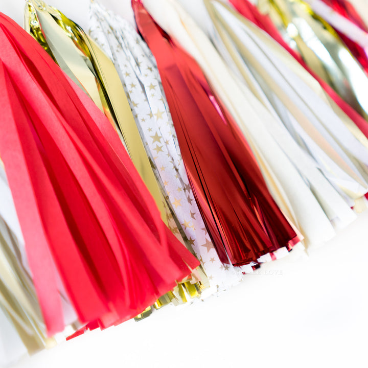 Love Star Paper Tassels