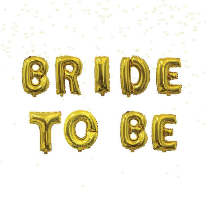 Bride & Bride To Be Balloon Banner
