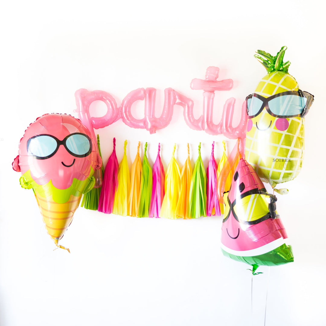 Summer Fruit Balloons