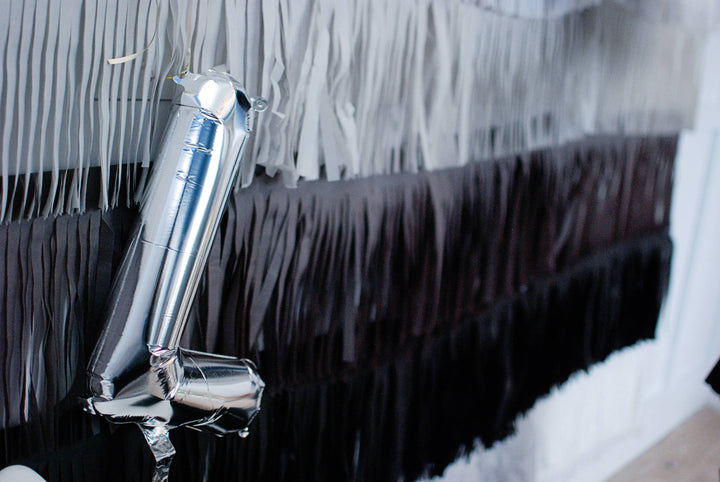 DIY Custom Fiesta Fringe Backdrop