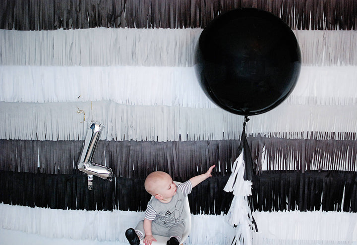 DIY Custom Fiesta Fringe Backdrop