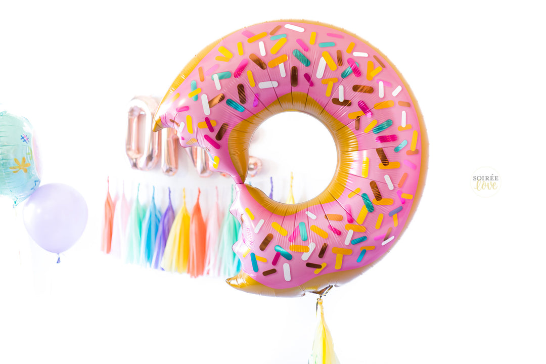 One Donuts Balloon Party Box