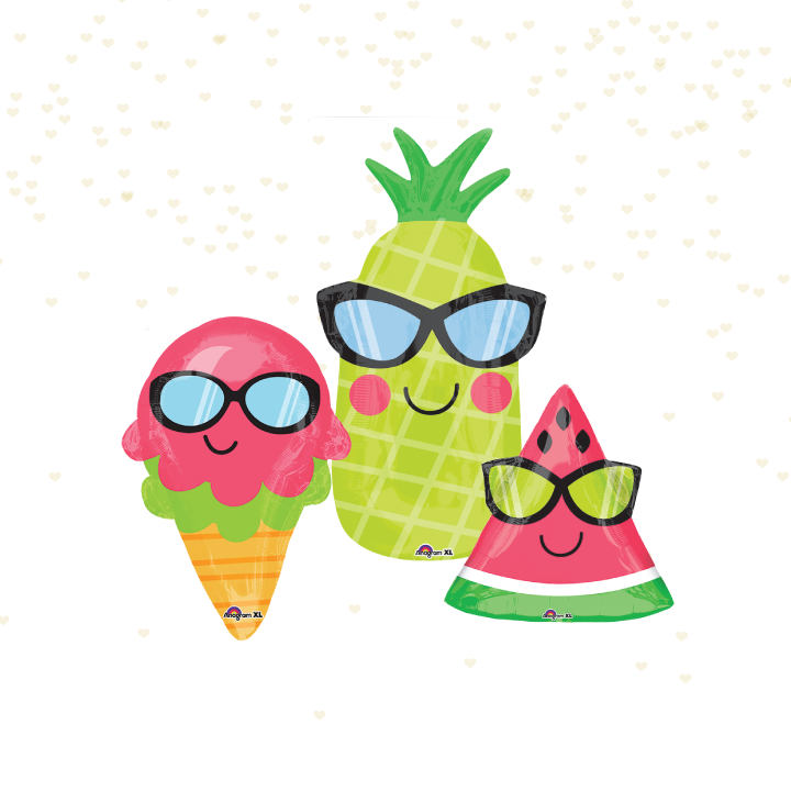 Summer Fruit Balloons