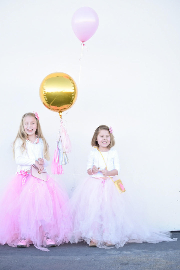 Metallic Orbz Balloons w/ Paper Tassels