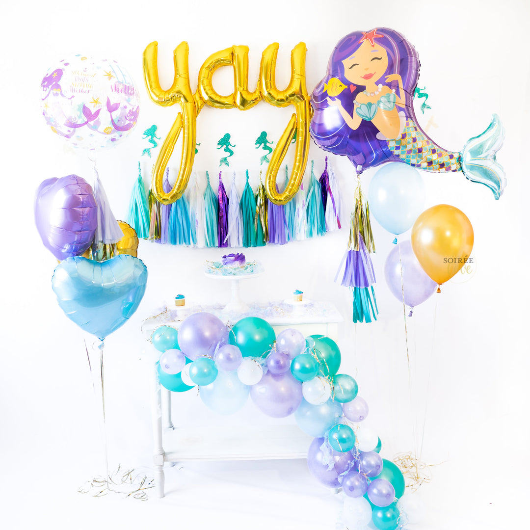 Mermaid Dreams Balloon Party Box
