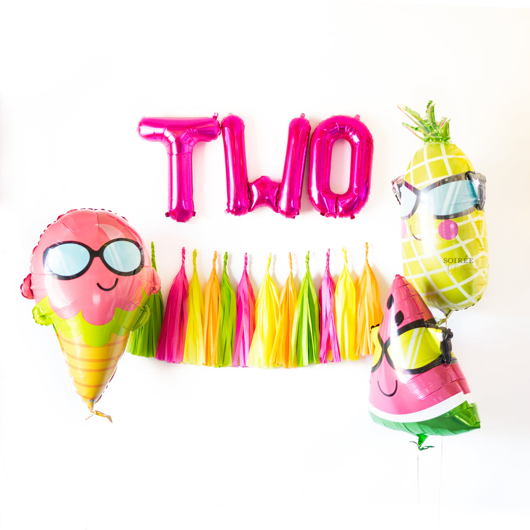 Summer Sorbet Paper Tassels