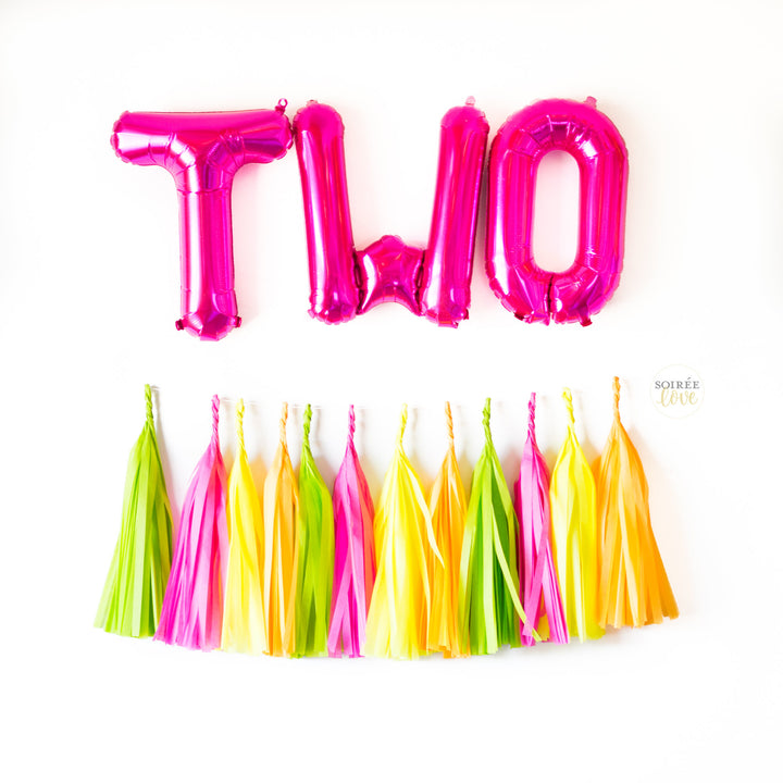 Summer Sorbet Paper Tassels