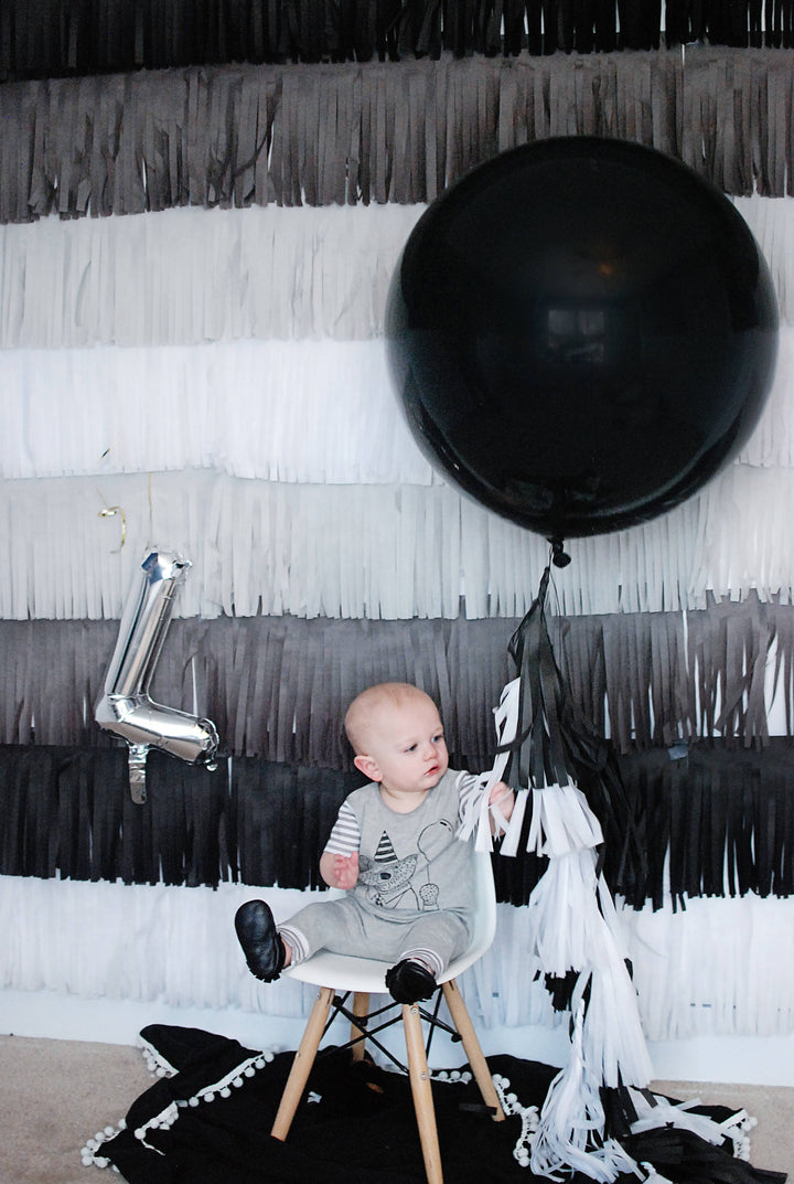 DIY Custom Fiesta Fringe Backdrop
