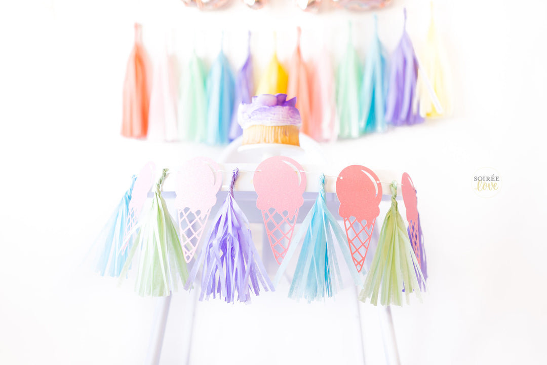 One Ice Cream Balloon Party Box