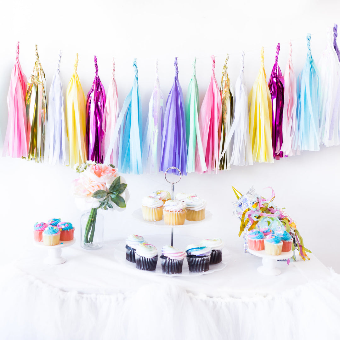 Cupcake Paper Tassels