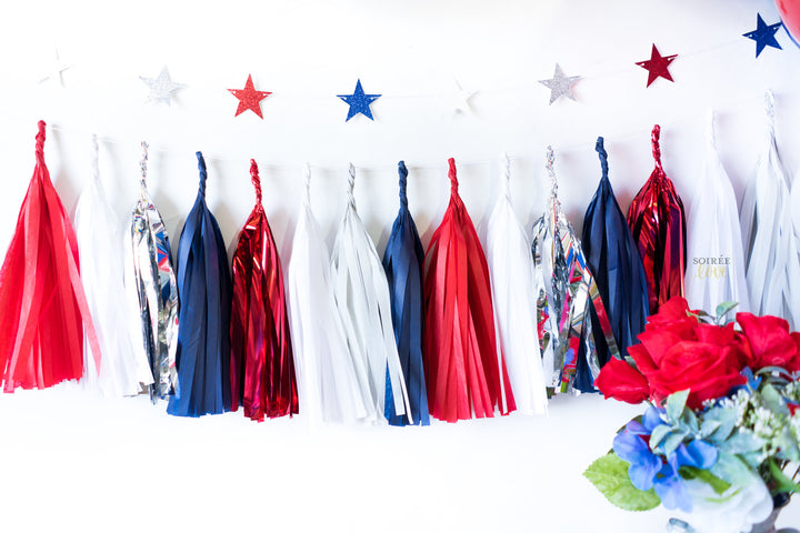 America Paper Tassels