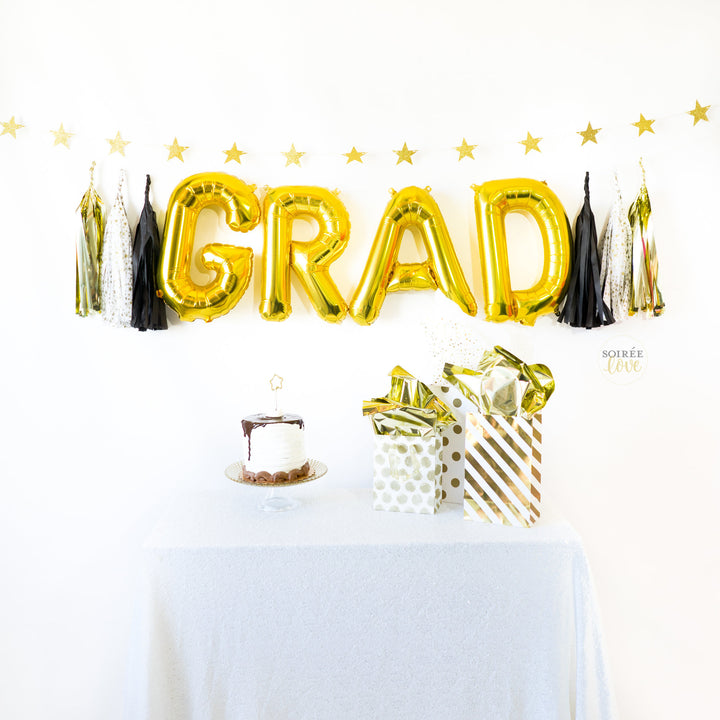 Grad Balloon Banner