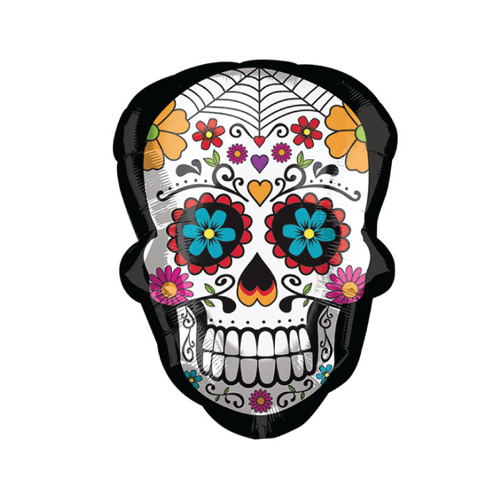 Dia de los Muertos Sugar Skull Balloon