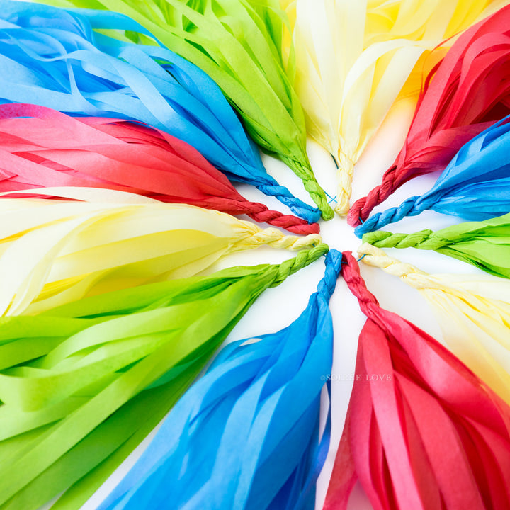 Preschool Paper Tassels