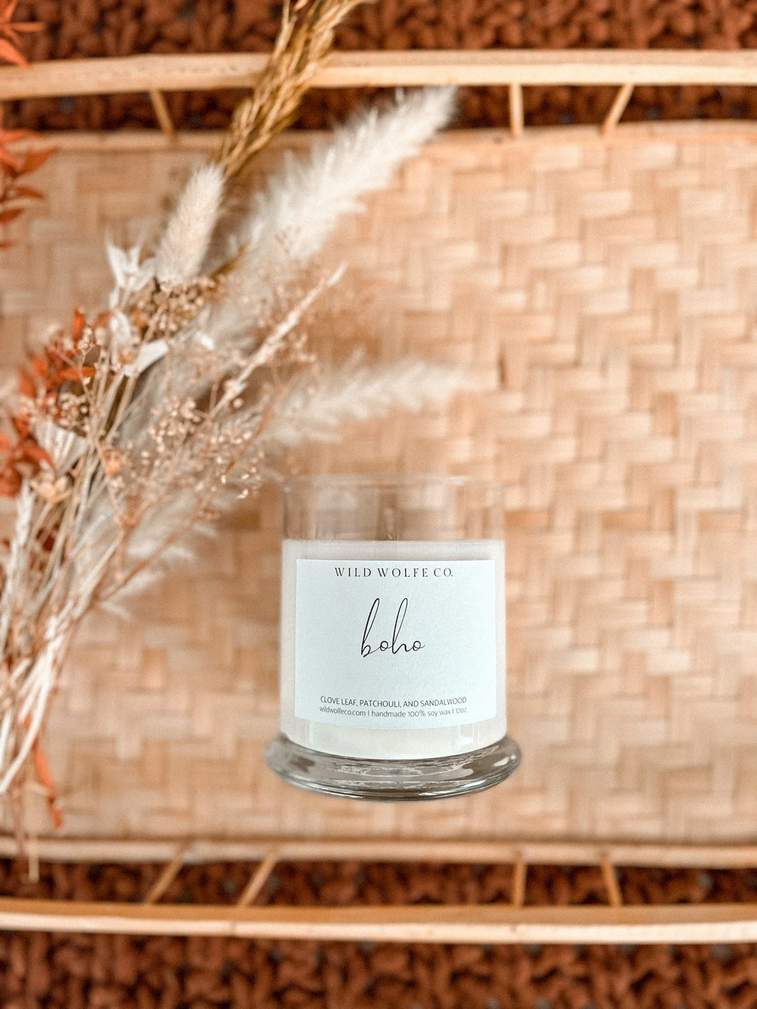 Boho Soy Candle