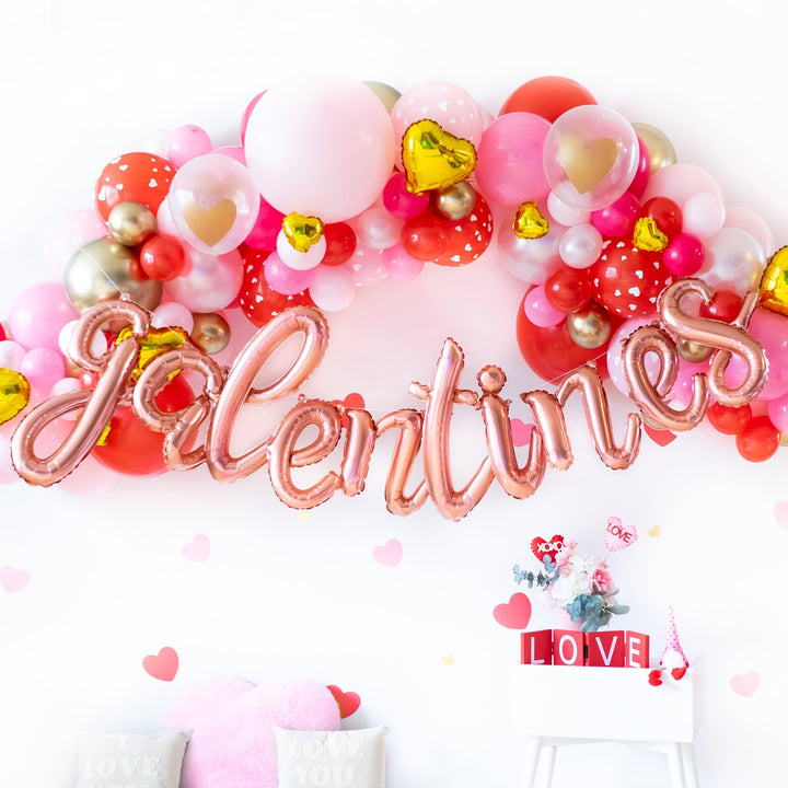 Galentines Script Balloon Banner