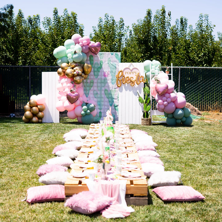 Cactus Fiesta | Blush Green Boho DIY Balloon Garland