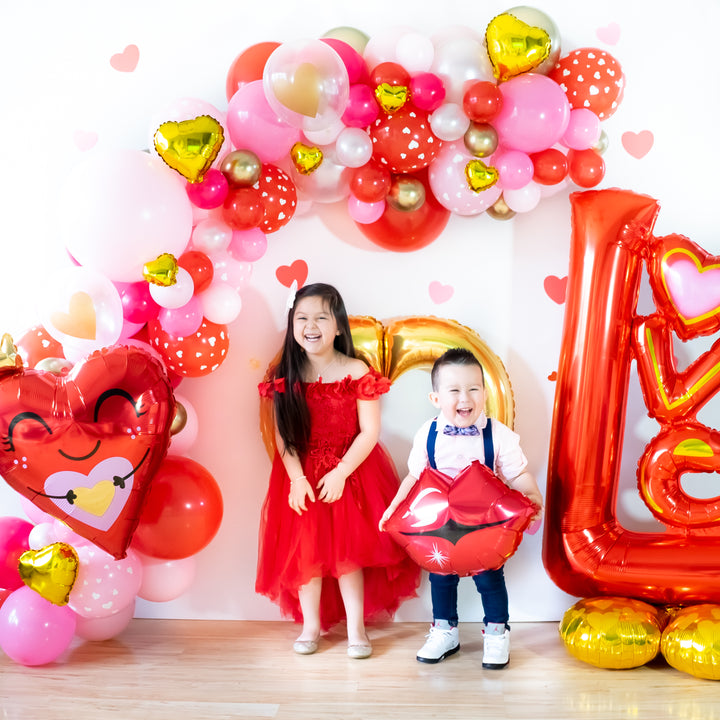 Valentine Kiss Balloon