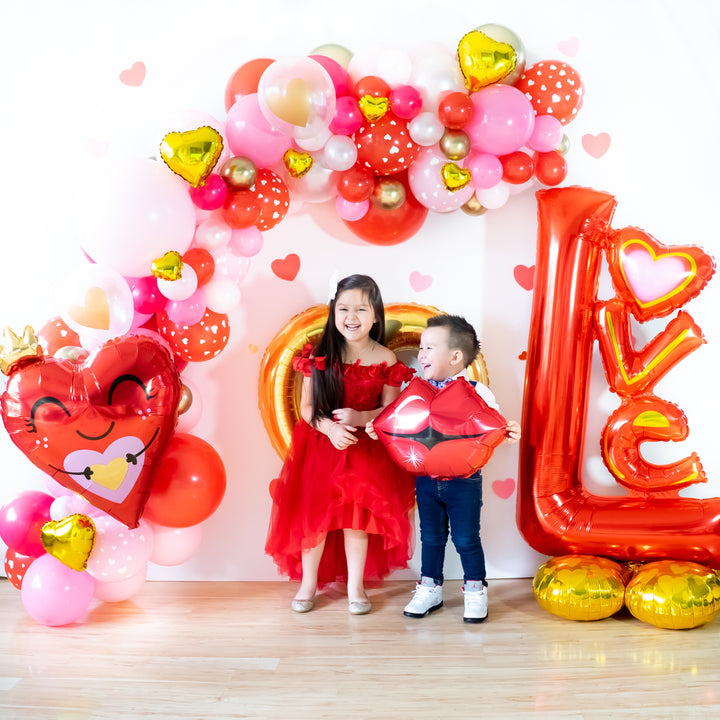 Valentine Kiss Balloon