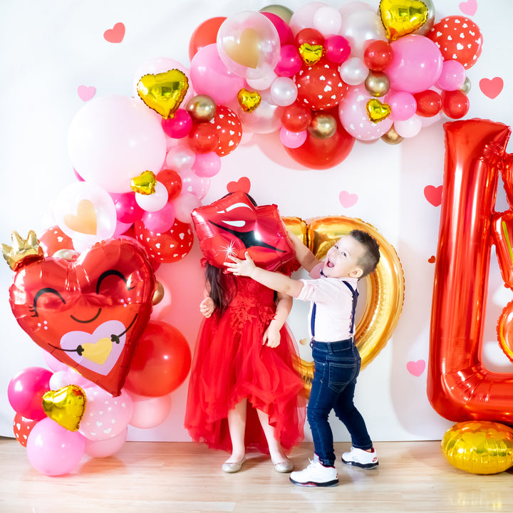 Valentine Kiss Balloon