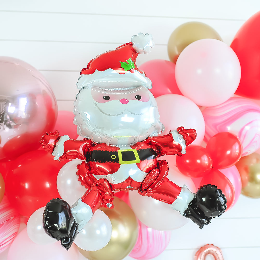 DIY Friendsmas Balloon Garland