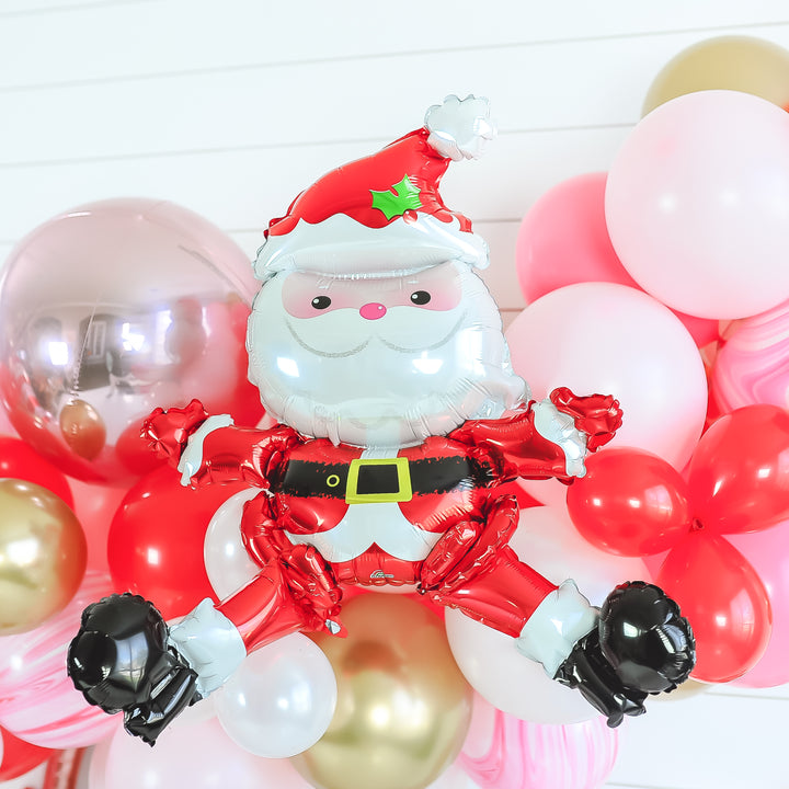 Sitting Santa Balloon