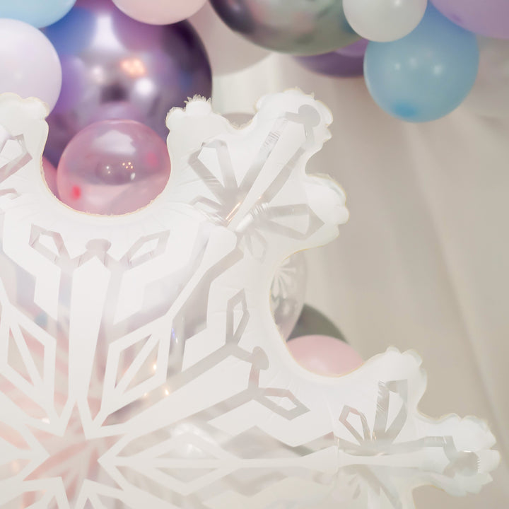 Clear Snowflake Balloon