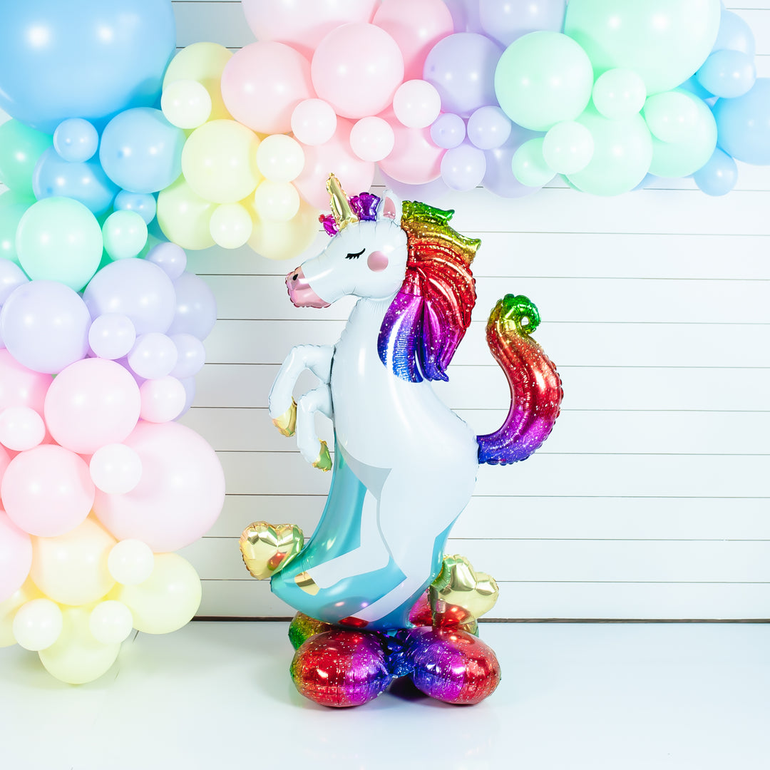Rainbow Unicorn Balloon (Giant)