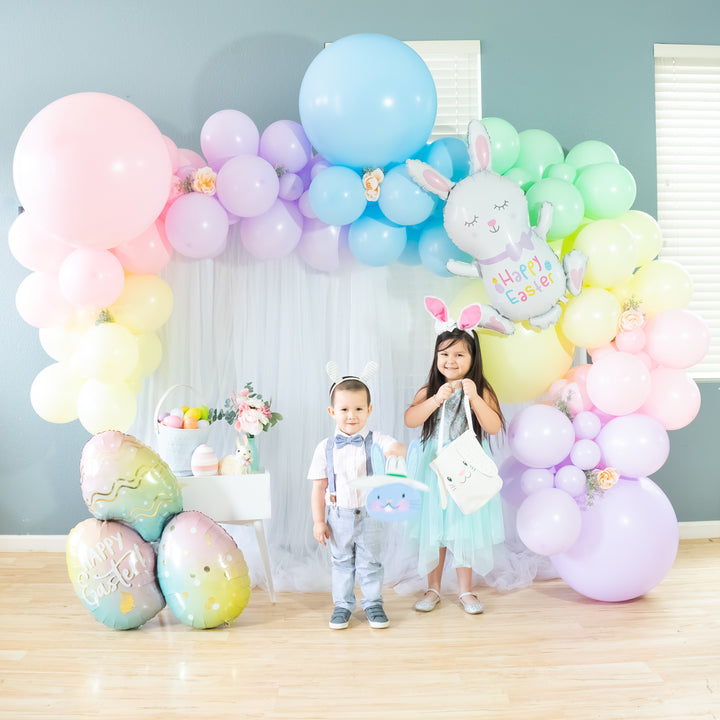 DIY Easter Balloon Garland