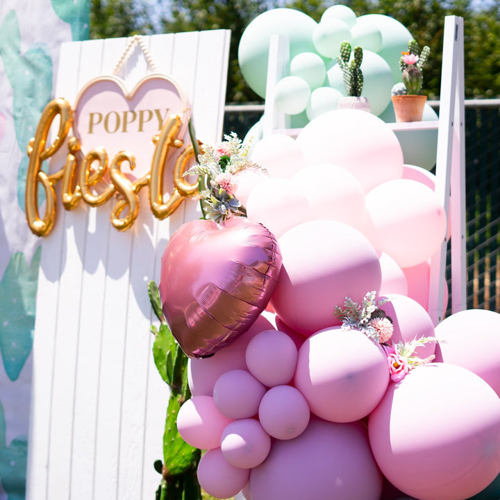 Cactus Fiesta | Blush Green Boho DIY Balloon Garland