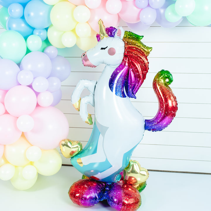 Rainbow Unicorn Balloon (Giant)