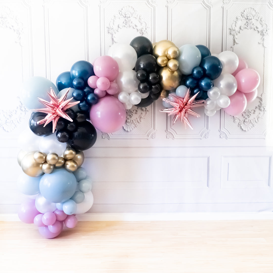 DIY Pink Grad Balloon Garland