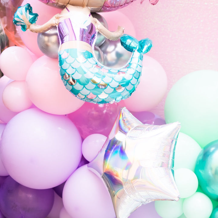 Pink Pastel Mermaid Balloon