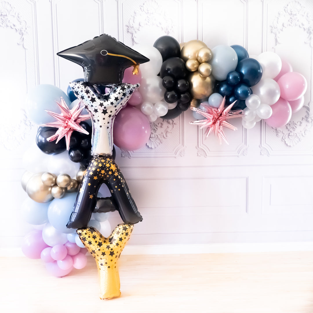 DIY Pink Grad Balloon Garland