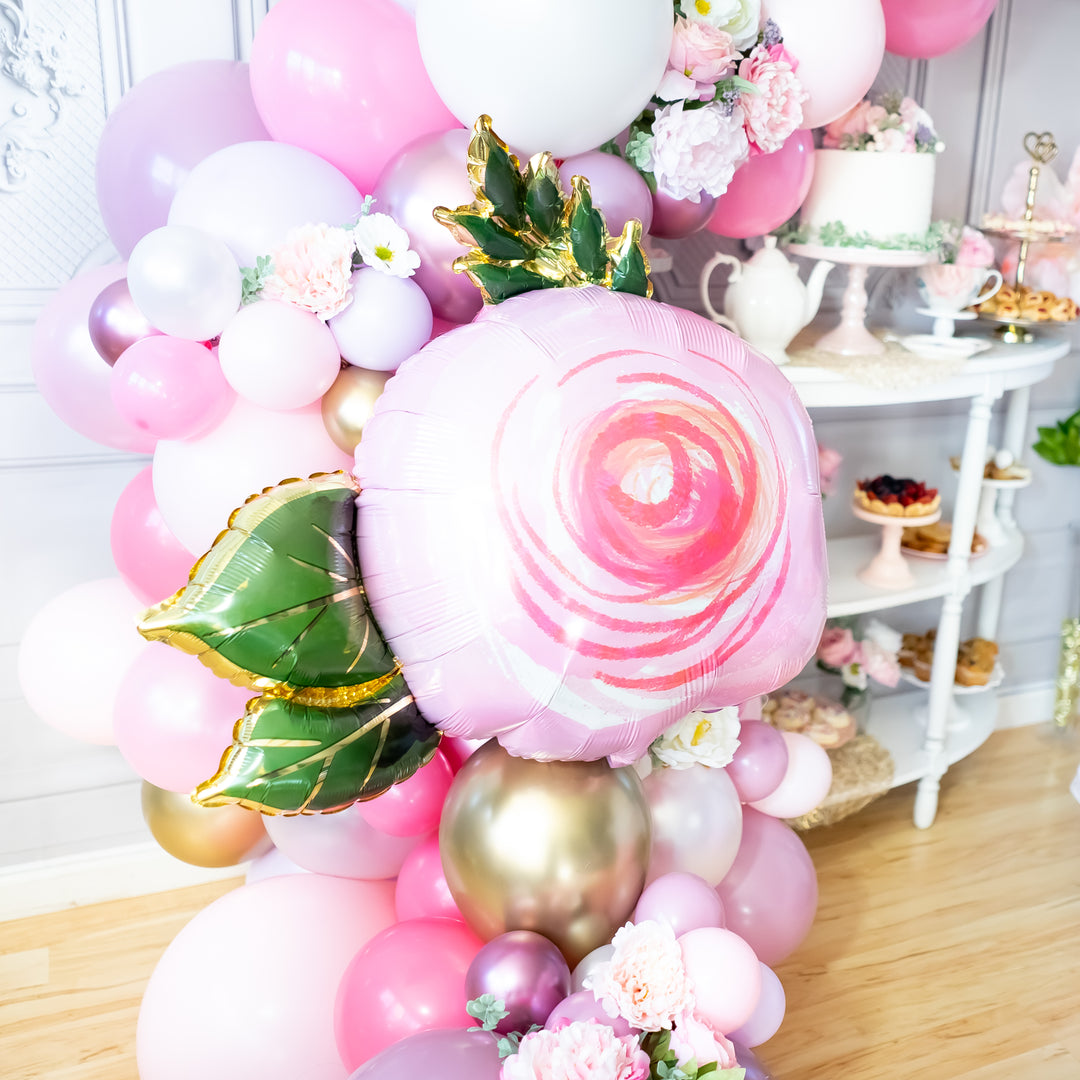 Blush Floral Balloon