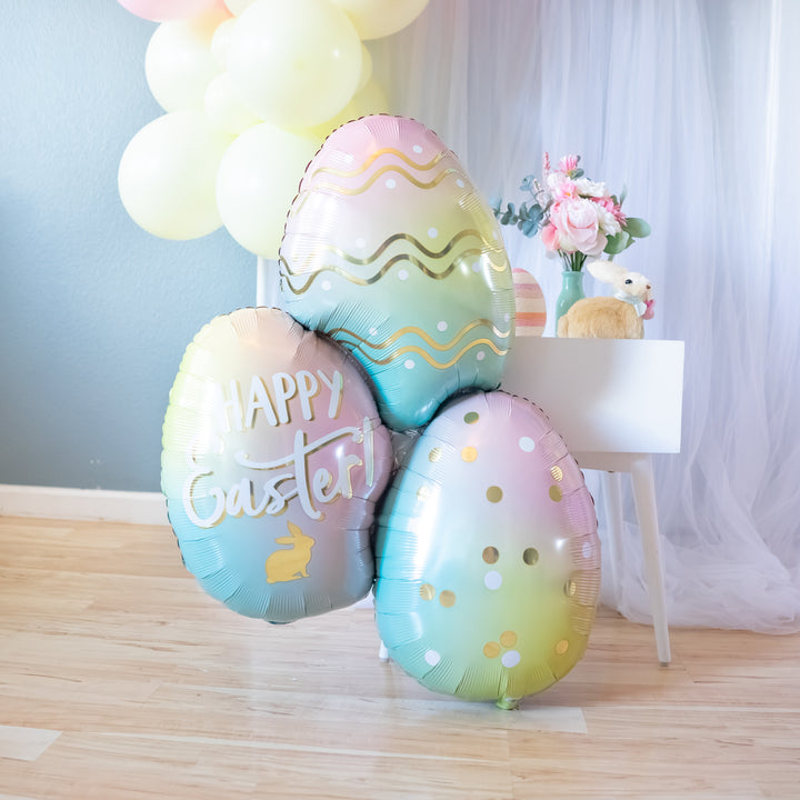 DIY Easter Balloon Garland
