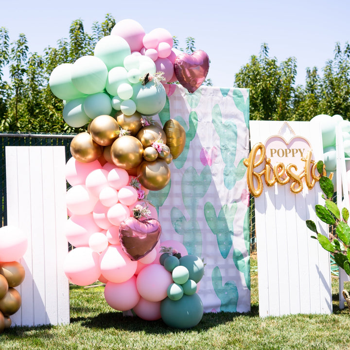 Cactus Fiesta | Blush Green Boho DIY Balloon Garland
