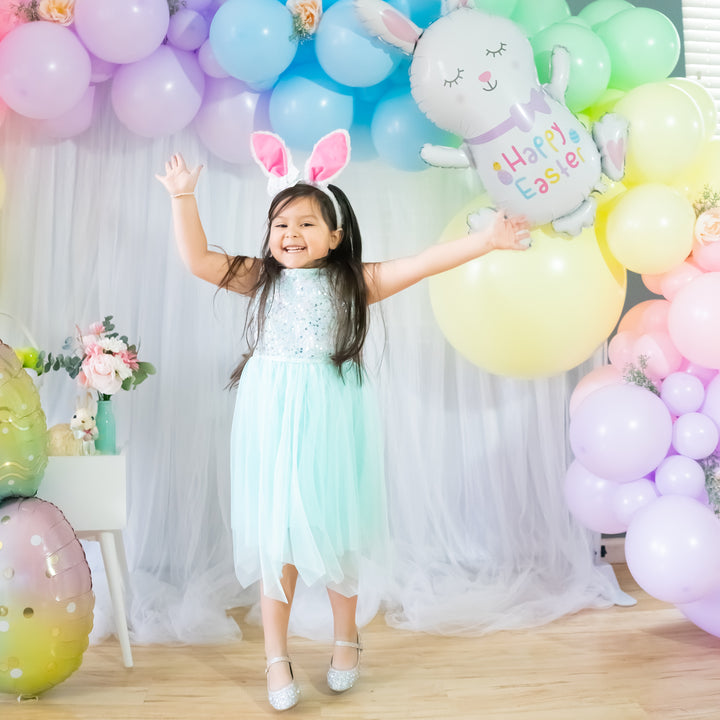 DIY Easter Balloon Garland