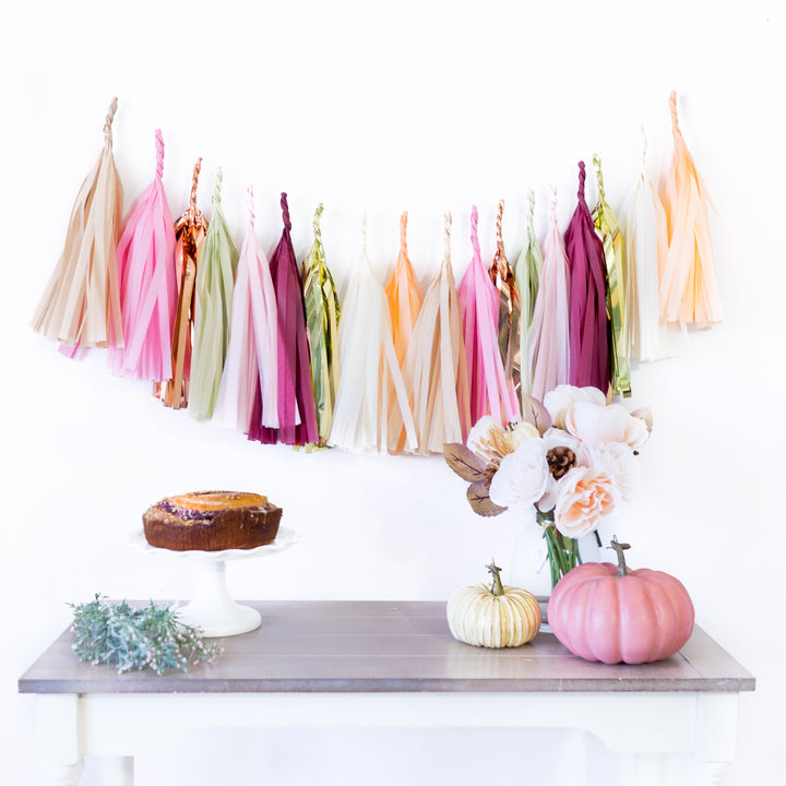 Script Friendsgiving Balloon Tassel Party Box