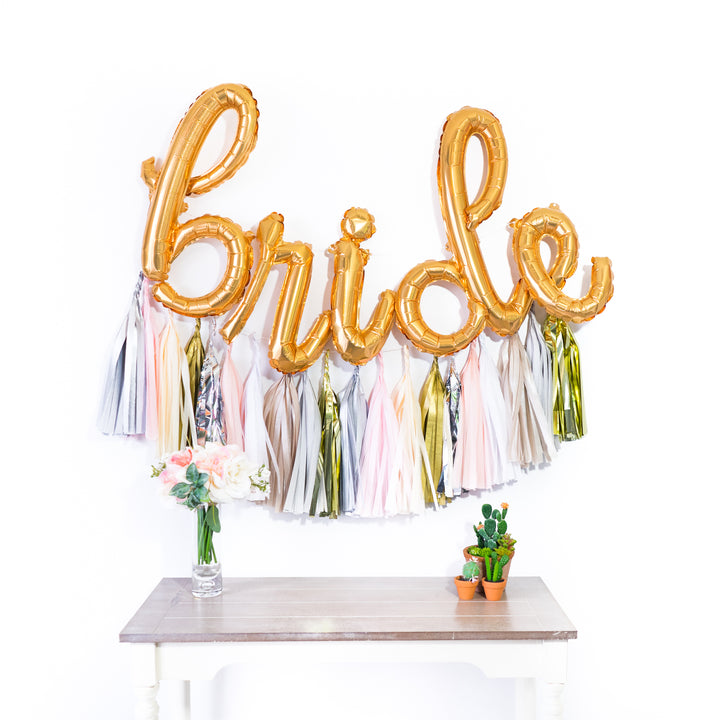 Custom Script Balloon Banner