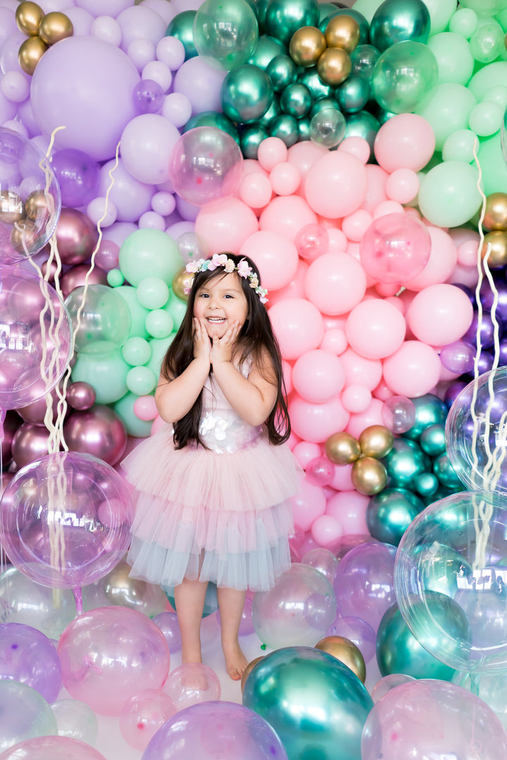 Mermaid & Unicorn Clear Balloons