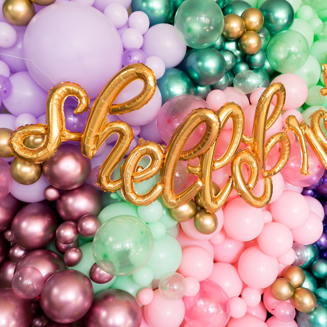 Shellebrate Balloon Banner
