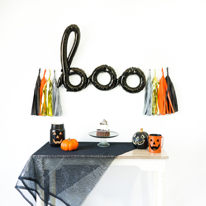 Script Boo Balloon Banner