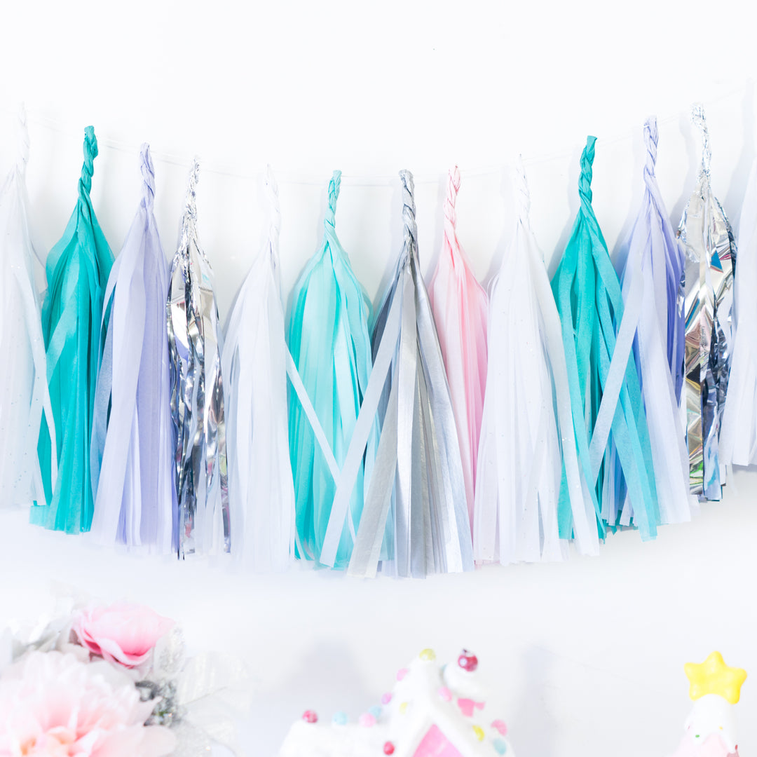 Script One Balloon Banner | Pastel