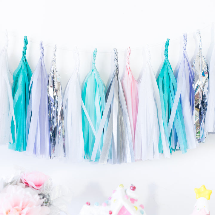 Script One Balloon Banner | Pastel
