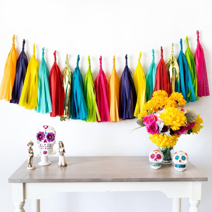 Dia de Muertos Fiesta Paper Tassels