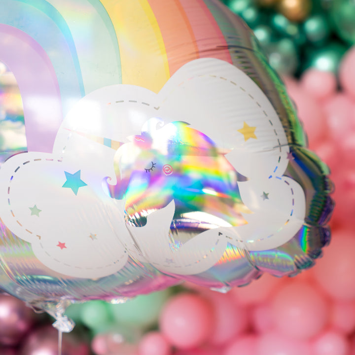 Unicorn Narwhal Rainbow Balloon