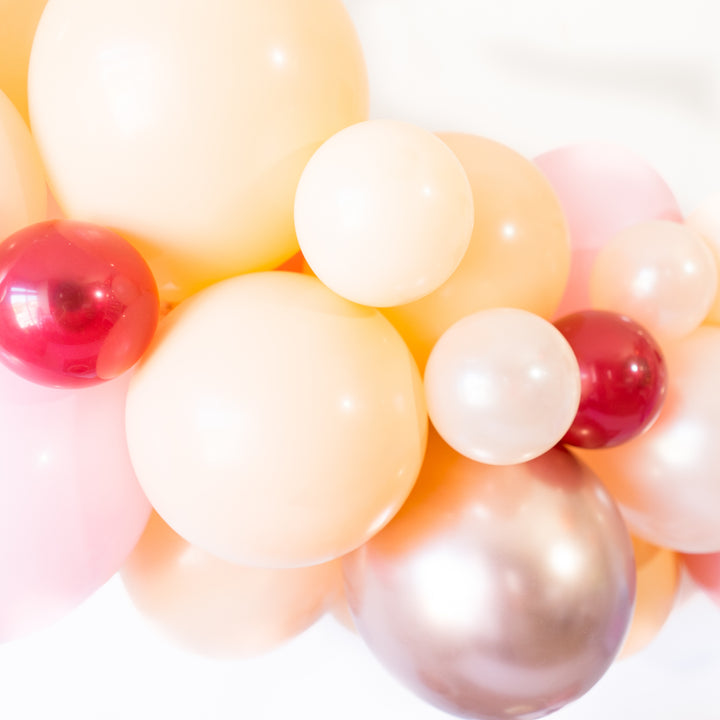 Fall Leaf Balloon Tassel Party Box