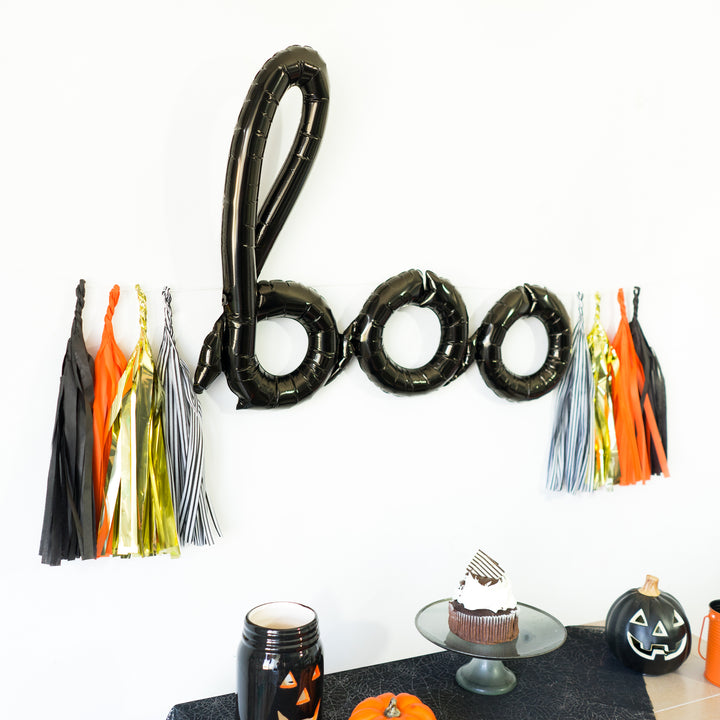 Script Boo Balloon Banner